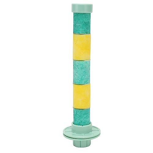 Schleifender Papageienständer, Stockspielzeug, Sitzstangen, Vogelpapagei, Quarzsand, Schnabel, Haustierkäfig, Nymphensittiche, Sittiche, Spielen, Springen, Ruhen, (LIZEALUCKYTotVX-11) von LIZEALUCKY