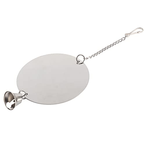 Spiegel-Vogel-Papageienspielzeug, Edelstahl-Haustierkäfig mit Glocke zum Spielen, hängendes Beißen für Futter, Wasser, Futterspender, Sitzstangen, Wellensittiche, Sittiche, Spiegel-Vogel-Papageienspielzeug, Edelstahl-Haustierkäfig mit Glocke zum Spielen, hängendes Beißen für Futter, Wasser, Futterspender, Sitzstangen, Wellensittiche, Sittiche, von LIZEALUCKY