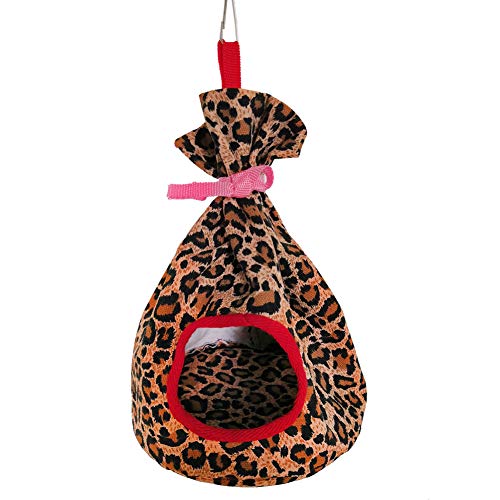 Vogel-Papageien-Hängematte, hängende Höhle, Nest, Käfig, Anhänger, Tasche, Leinentasche, Spielzeug für Wellensittiche, Hamster, Aras, Wellensittiche, Nymphensittiche, Kakadus, (#1) von LIZEALUCKY