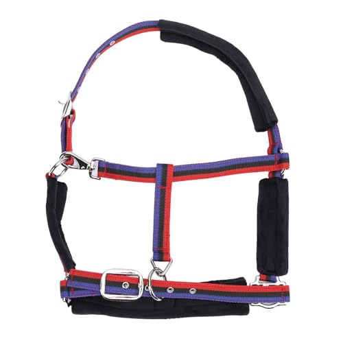 ehalter -Kleidung Nylon Komfortable verstellbare Kinn- und Halsschnapp -Halfertraining -Reitfleisch (Groß geeignet für 1,35-1,65 m / 4,4-5,4 Fuß) von LIZEALUCKY