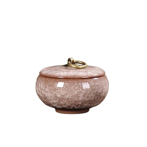 LIZHAYG Tierurnen FüR Hunde Keramik-Mini-Urnen for Haustiere, kleine Tiere, Behälter for Asche, Katzen und Hunde, Beerdigungen, Bestattungssärge(Color 10) von LIZHAYG