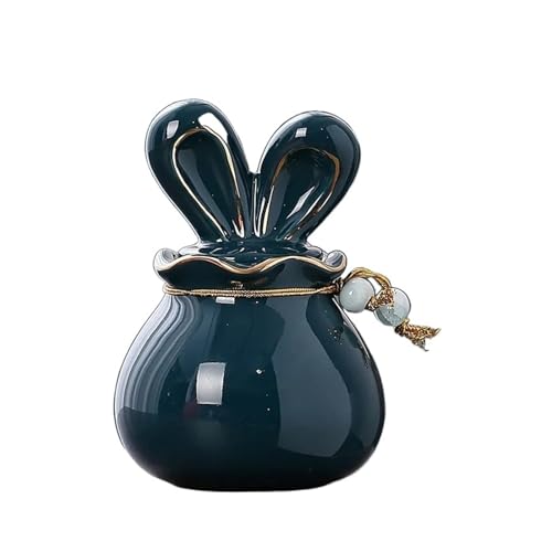 LIZHAYG Tierurnen FüR Hunde Mini-Keramik-Urne for Haustiere, Einäscherung, Gedenk- und Beerdigungsschatulle, Beerdigungssarg, Andenken, Haustierurne(Color 06) von LIZHAYG
