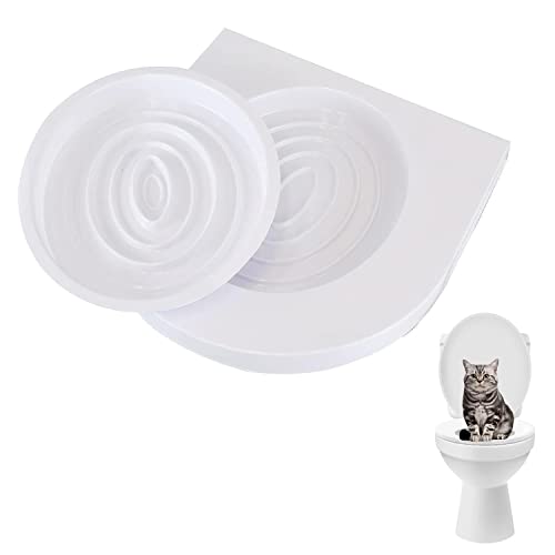 Katzentoilette Trainingssitz Hygienische Katzen- und Kätzchentoilette Trainingssitz Katzentoilette Box Kit Haustier Kätzchen Töpfchen Zugsystem Katzenminze mit Schritt-für-Schritt-Trainingsanleitung Katzentoilette Trainingssitz Hygienische Katzen- und Kätzchentoilette Trainingssitz Katzentoilette Box Kit Haustier Kätzchen Töpfchen Zugsystem Katzenminze mit Schritt-für-Schritt-Trainingsanleitung von LIZZIE JACOBS