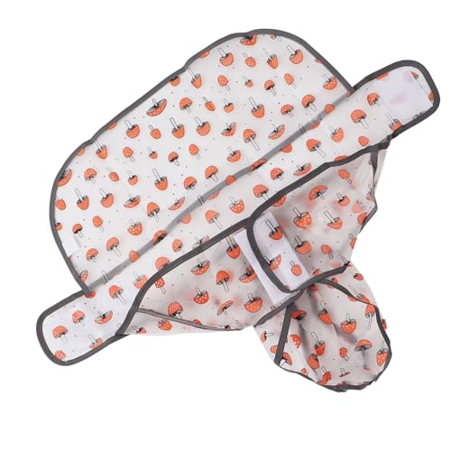 Haustier-Regenmantel, Stilvolle Reflektierende Streifen mit Kapuze, Haustier-Hunde-Regenmantel, Universell, Wasserdicht, Leicht, Atmungsaktiv, für Haustiere für Hunde (M) von LJCM