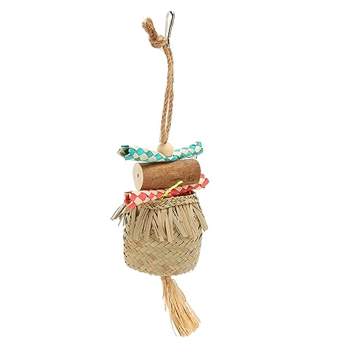 LJCM Papageien-Kauspielzeug, Vogelkäfig, Futtersuche, Spielzeug, Palmblatt, Einfache Installation, Gesund für Turteltauben LJCM Papageien-Kauspielzeug, Vogelkäfig, Futtersuche, Spielzeug, Palmblatt, Einfache Installation, Gesund für Turteltauben von LJCM