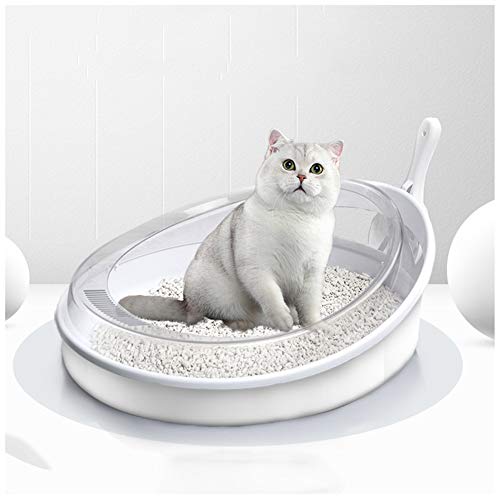 LJJ Katzentoilette Halbgeschlossene Automatische Katzentoilette Katzenbedarf Spritzen Verhindern Intimes Handdesign, Nehmen Sie Es Mit Katzenstreuschaufel LJJ Katzentoilette Halbgeschlossene Automatische Katzentoilette Katzenbedarf Spritzen Verhindern Intimes Handdesign, Nehmen Sie Es Mit Katzenstreuschaufel von LJJ