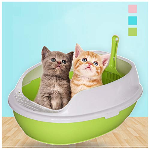 LJJ Katzentoilette Offenes Design Katzentoilette Hop In Anti-Splash Humanisiertes Design Stark Und Robust FüR GroßE Katzenrassen LJJ Katzentoilette Offenes Design Katzentoilette Hop In Anti-Splash Humanisiertes Design Stark Und Robust FüR GroßE Katzenrassen von LJJ