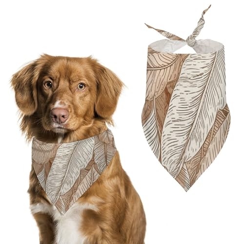 Art Pictures Hundehalstuch, waschbar, verstellbar, Dreieckstuch, atmungsaktiv, für kleine, mittelgroße und große Haustiere, niedliches modisches Haustierzubehör von LKHDS