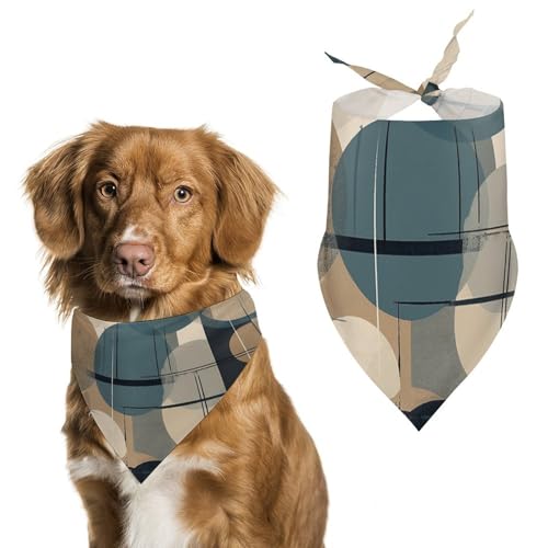 Hundehalstuch, waschbar, verstellbar, dreieckig, atmungsaktiv, für kleine, mittelgroße und große Haustiere, niedliches modisches Haustierzubehör Hundehalstuch, waschbar, verstellbar, dreieckig, atmungsaktiv, für kleine, mittelgroße und große Haustiere, niedliches modisches Haustierzubehör von LKHDS