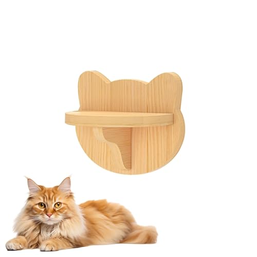 LKPMGOA Katzen-Wandmöbel, Eck-Kletterregal, Sitzstangen, Katzenlaufstege für Die Wand, Frei Kombinierbar, zum Klettern, Spielen, Schlafen, Kratzen(19.5 * 18cm) von LKPMGOA