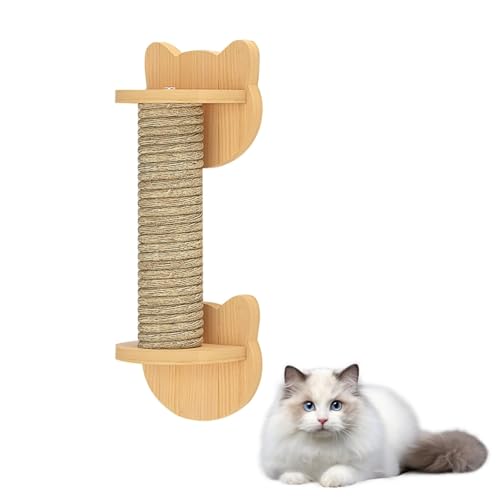 LKPMGOA Katzen-Wandmöbel, Eck-Kletterregal, Sitzstangen, Katzenlaufstege für Die Wand, Frei Kombinierbar, zum Klettern, Spielen, Schlafen, Kratzen(20 * 46cm) von LKPMGOA