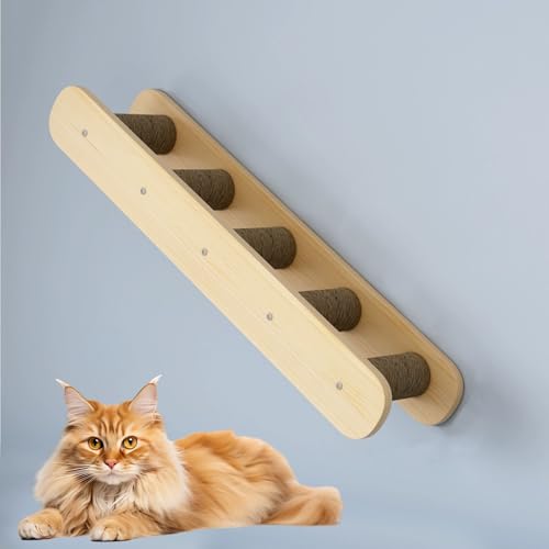 LKPMGOA Katzen-Wandmöbel, Eck-Kletterregal, Sitzstangen, Katzenlaufstege für Die Wand, Frei Kombinierbar, zum Klettern, Spielen, Schlafen, Kratzen(20 * 90cm) von LKPMGOA