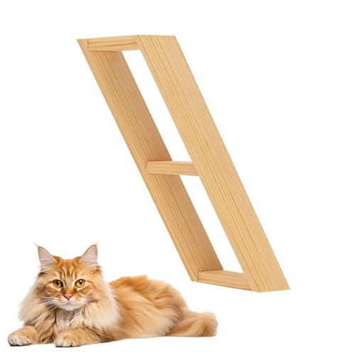 LKPMGOA Katzen-Wandmöbel, Eck-Kletterregal, Sitzstangen, Katzenlaufstege für Die Wand, Frei Kombinierbar, zum Klettern, Spielen, Schlafen, Kratzen(23 * 45cm) von LKPMGOA