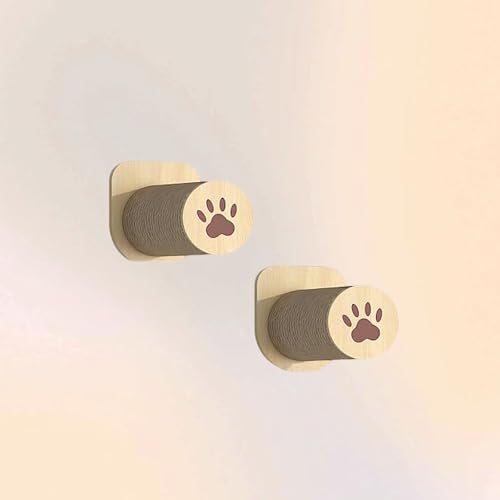 LKPMGOA Katzen-Wandregale, Katzen-Eckregale, Wandregale und Sitzstangen, Frei Kombinierbar, Platzsparend, Verdickte Platte(21 * 8.5cm) von LKPMGOA