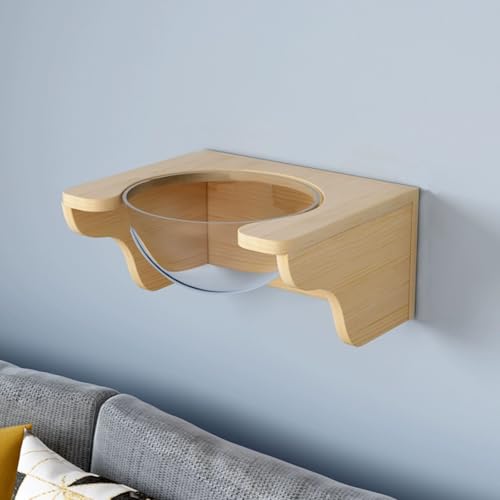 LKPMGOA Katzenwandregale, Katzenregale und Sitzstangen für Die Wand, Platzsparend, Verstärkte Platte, Frei Kombinierbar(40 * 30cm) von LKPMGOA
