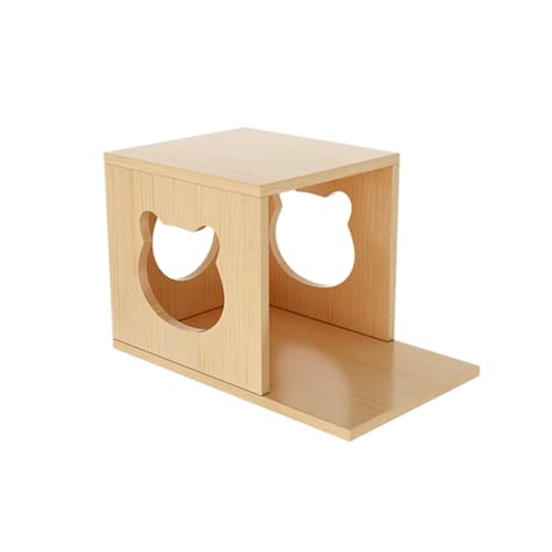 LKPMGOA Katzenwandregale, Katzenregale und Sitzstangen für Die Wand, Platzsparend, Verstärkte Platte, Frei Kombinierbar(48 * 30cm) von LKPMGOA