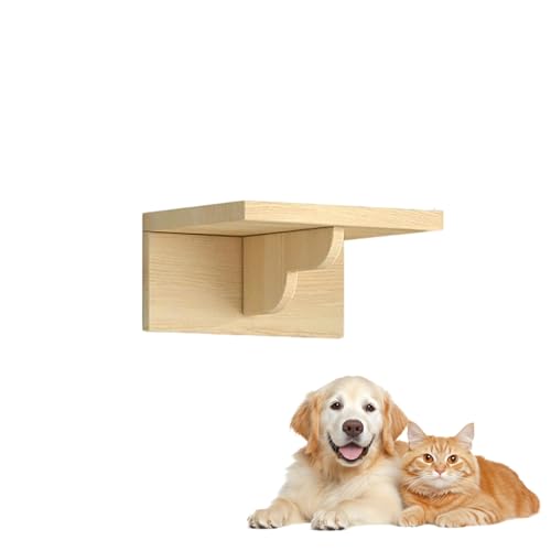 LKPMGOA Kletterregal für Wohnungskatzen, Katzenwandregale und Montierte Sitzstangen, Erweitern Sie Ihren Platz, Glatte Plattenoberfläche, Frei Kombinierbar(24 * 18 * 10cm) von LKPMGOA