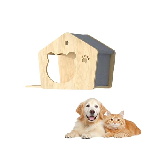 LKPMGOA Kletterregal für Wohnungskatzen, Katzenwandregale und Montierte Sitzstangen, Erweitern Sie Ihren Platz, Glatte Plattenoberfläche, Frei Kombinierbar(45 * 35cm) von LKPMGOA