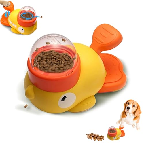 Duck Dog Treat Dispenser, Duck Treat Dispenser, 2-In-1 Interactive Dog Puzzle Toy & Slow Feeder, Dog Food Dispenser Toy for Small & Medium Dogs, Anti-Gulping Bowl for Healthy Eating & Iq Training Duck Dog Treat Dispenser, Duck Treat Dispenser, 2-In-1 Interactive Dog Puzzle Toy & Slow Feeder, Dog Food Dispenser Toy for Small & Medium Dogs, Anti-Gulping Bowl for Healthy Eating & Iq Training von LLELEMAMO