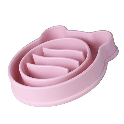 Cartoon Bär Form Haustier Langsam Füttern Schüssel Anti-Würgen Schüssel Hund Schüssel Multi-Spezifikation Hund Becken Slow Food Bowl von LLHCF