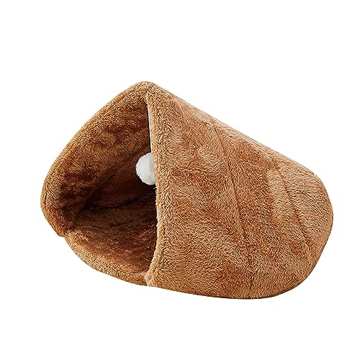 Haustierzelt in Tipi-Form, weiches Bett für kleine Hunde und weiches Plüsch, maschinenwaschbar, Höhle und Hundehütte Haustierzelt in Tipi-Form, weiches Bett für kleine Hunde und weiches Plüsch, maschinenwaschbar, Höhle und Hundehütte von LLHCF