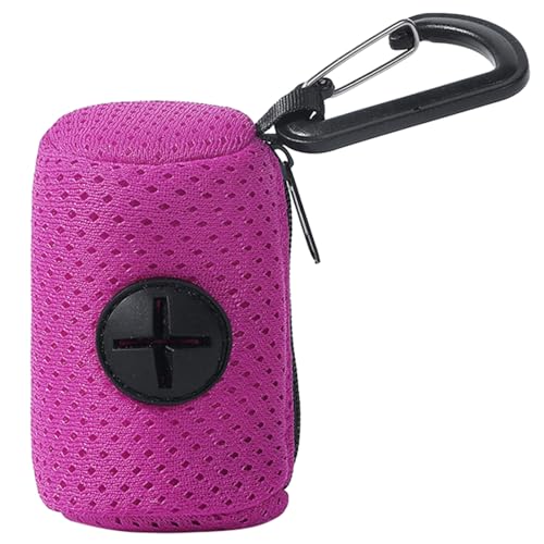 LLHCF Pet Poop Bag Holder Practical Dog Poop Bag Dispenser Outdoor Walking Dispenser For Dog Training Running Pet Waste Holder von LLHCF