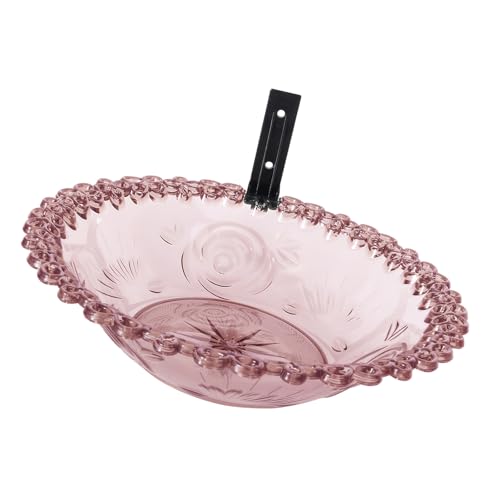 Vogeltränke für Sittiche und Nymphensittiche, Vogelfutterspender und Tränke für Wellensittiche und Papageien, Dusche, Wandmontage, Vogeltränke mit Futterspender von LLHCF