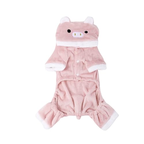 Cosplay-Jumpsuit für Hunde, Halloween, Party, Haustier-Overall, Hunde-Kapuze, Pullover, Katzen, Hunde, Fleece-Sweatshirt von LLINthy
