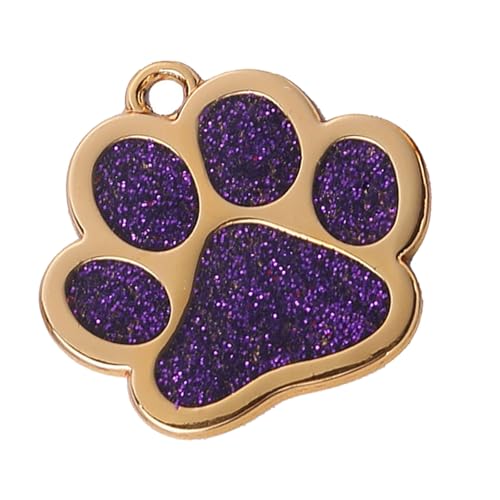LLINthy Haustierkragen Blingbling Charme Für Hunde Katzen Animal Footprint Anhänger Mit Glitzernden Mehrfarbigen Zauberpfoten Katzen Kragen LLINthy Haustierkragen Blingbling Charme Für Hunde Katzen Animal Footprint Anhänger Mit Glitzernden Mehrfarbigen Zauberpfoten Katzen Kragen von LLINthy