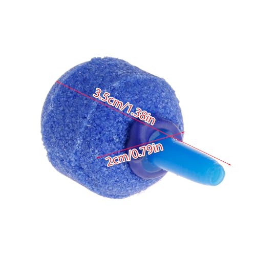 LLINthy Luftsteinblasendiffusorfisch Für Tankbubbler Für Hydrokroponik Aquariumfische Für Tankpumpenbelüftungsdiffusoren Kugelform von LLINthy