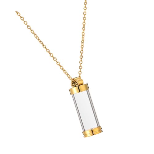 LLINthy Memorial Schmuck Locket Halskette Asche Aufbewahrung Bremation Hält Halskette Einstellbare Kette Erinnerungen Urn Anhänger Personalisierung Gedenkurne Personalisieren LLINthy Memorial Schmuck Locket Halskette Asche Aufbewahrung Bremation Hält Halskette Einstellbare Kette Erinnerungen Urn Anhänger Personalisierung Gedenkurne Personalisieren von LLINthy