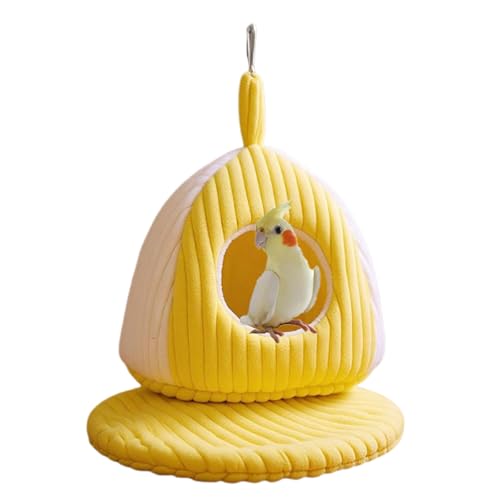 LLINthy Weicher Nest Vogel Weicher Isolierter Schutz Für Tiervögel Winter Komfort Schnell Aufrechtes Vogelhaus Für Vielbeschäftigte Besitzer von LLINthy