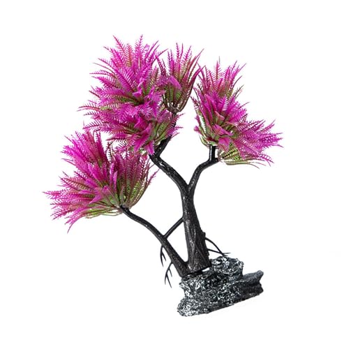 LLINthy Zarte Aquarien Landschaft Künstliche Pflanzenbaum Terrarium Landschaft Garnelenstatue Aquarien Lebensraum Dekore Aquariendekorationen Groß LLINthy Zarte Aquarien Landschaft Künstliche Pflanzenbaum Terrarium Landschaft Garnelenstatue Aquarien Lebensraum Dekore Aquariendekorationen Groß von LLINthy
