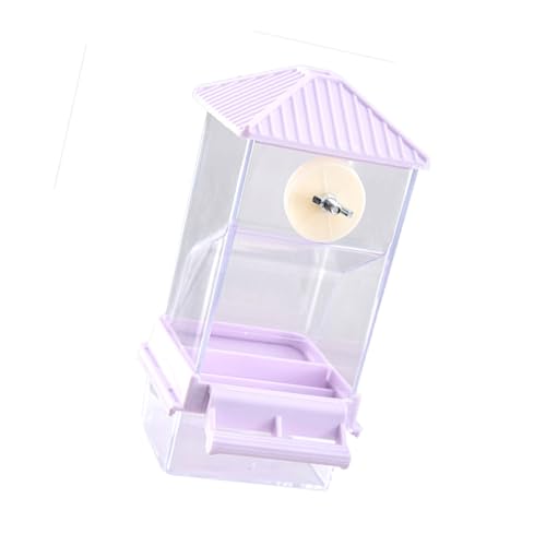 SALAKEets Lebensmittelspender Container Box Automatischer Feeder Für Kleine Papageien Mit Bequemen Nachfüll Und Abfalltrennungs Transparent Vogel Lebensmittelspender SALAKEets Lebensmittelspender Container Box Automatischer Feeder Für Kleine Papageien Mit Bequemen Nachfüll Und Abfalltrennungs Transparent Vogel Lebensmittelspender von LLINthy