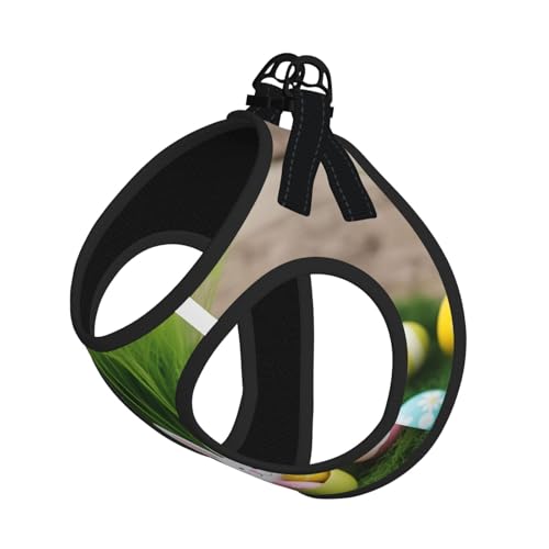 S Haustier-Leine, Hundegeschirr, kleine Größe, Osterei, Hase, Gras, Holzdruck, Leinen-Set mit Schnalle, Hundebegleiter, Outdoor-Spaziergänge S Haustier-Leine, Hundegeschirr, kleine Größe, Osterei, Hase, Gras, Holzdruck, Leinen-Set mit Schnalle, Hundebegleiter, Outdoor-Spaziergänge von LLOTPQ