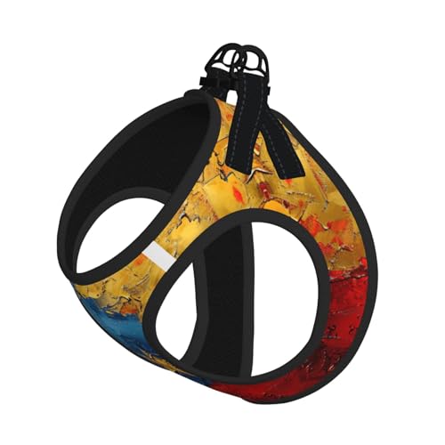 S Pet Leash Vest Hundegeschirr, kleine Größe, Flagge von Venezuela, mit Schnalle, Hundebegleiter, Outdoor-Hund S Pet Leash Vest Hundegeschirr, kleine Größe, Flagge von Venezuela, mit Schnalle, Hundebegleiter, Outdoor-Hund von LLOTPQ