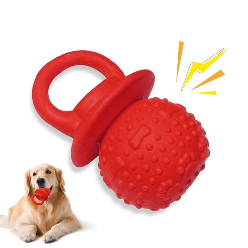 LLSPET Latex-Kauspielzeug, Quietsch-Schnuller, Hundespielzeug für zahnende Welpen, mildes Kauen für kleine, mittelgroße und große Hunde, Haustierzubehör, Geschenk für Neugeborene und Welpen LLSPET Latex-Kauspielzeug, Quietsch-Schnuller, Hundespielzeug für zahnende Welpen, mildes Kauen für kleine, mittelgroße und große Hunde, Haustierzubehör, Geschenk für Neugeborene und Welpen von LLSPET