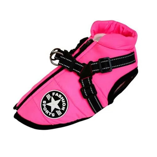 LLaviD Hundekleidung Winter Hundekleidung Für Kleine Hunde Warmes Fleece Große Hundejacke Wasserdichter Haustier Mantel Mit Geschirr Welpe-a-2xl LLaviD Hundekleidung Winter Hundekleidung Für Kleine Hunde Warmes Fleece Große Hundejacke Wasserdichter Haustier Mantel Mit Geschirr Welpe-a-2xl von LLaviD