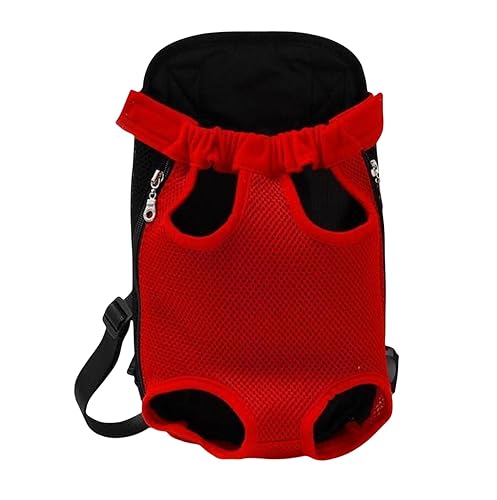 LLaviD Hunderucksack Haustierhundträger Rucksack Mesh Outdoor -Fahrt Atmungsaktives Schultergriff Taschen Für Kleine Hundekatzen Chihuahua-Rot-S LLaviD Hunderucksack Haustierhundträger Rucksack Mesh Outdoor -Fahrt Atmungsaktives Schultergriff Taschen Für Kleine Hundekatzen Chihuahua-Rot-S von LLaviD