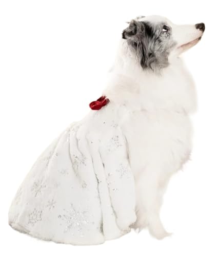 Hundekleid für große und große Hunde, Schnauzer, Corgi, Shiba, Inu, Samojede, Husky, Bullterrier, Golden Retriever, Kleidung (B, 4XL) von LMDO