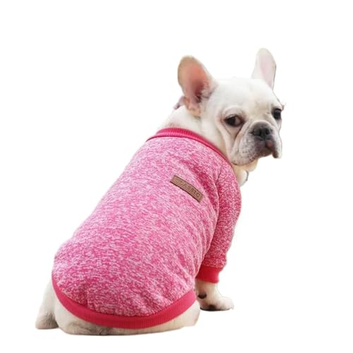 Hundekleidung für kleine Hunde, weicher Haustierpullover, Kleidung für Hund und Katze, Winter, Chihuahua-Kleidung, klassisches Haustier-Outfit, Hoodies (Farbe: A, Größe: XXL) von LMDO