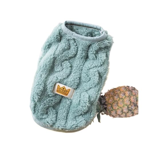 LMDO Weiche, gemütliche Katzenkleidung für Herbst und Winter, warmes Fleece-Sweatshirt für kleine Hunde, Welpen, Kätzchen, Jacke, Mantel, Sphynx-Kostüm, Pullover (12, XS) von LMDO