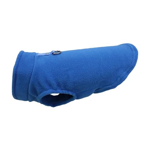 LMDO Weiche Fleece-Haustierkleidung für kleine Hunde, warme Winterjacke, Welpen, Katzen, Weste mit D-Ring, Französische Bulldogge, Yorkie, Chihuahua, Blau, Größe XL LMDO Weiche Fleece-Haustierkleidung für kleine Hunde, warme Winterjacke, Welpen, Katzen, Weste mit D-Ring, Französische Bulldogge, Yorkie, Chihuahua, Blau, Größe XL von LMDO