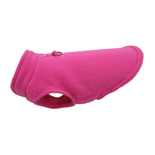 LMDO Weiche Fleece-Haustierkleidung für kleine Hunde, warme Winterjacke, Welpen, Katzen, Weste mit D-Ring, Französische Bulldogge, Yorkie, Chihuahua, Onecolor, Größe M LMDO Weiche Fleece-Haustierkleidung für kleine Hunde, warme Winterjacke, Welpen, Katzen, Weste mit D-Ring, Französische Bulldogge, Yorkie, Chihuahua, Onecolor, Größe M von LMDO