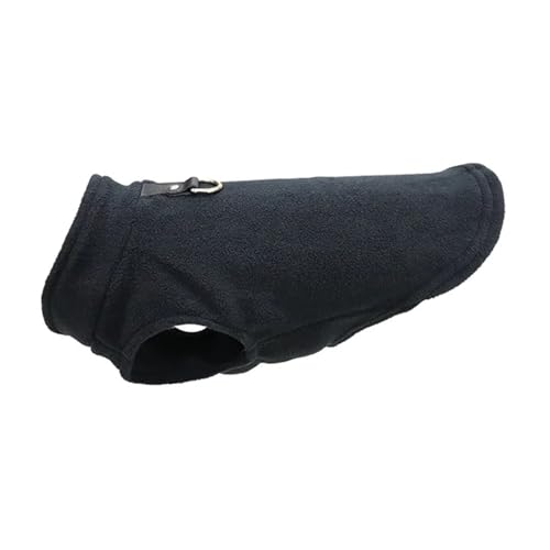 LMDO Weiche Fleece-Haustierkleidung für kleine Hunde, warme Winterjacke, Welpen, Katzen, Weste mit D-Ring, Französische Bulldogge, Yorkie, Chihuahua, Schwarz, Größe XL LMDO Weiche Fleece-Haustierkleidung für kleine Hunde, warme Winterjacke, Welpen, Katzen, Weste mit D-Ring, Französische Bulldogge, Yorkie, Chihuahua, Schwarz, Größe XL von LMDO