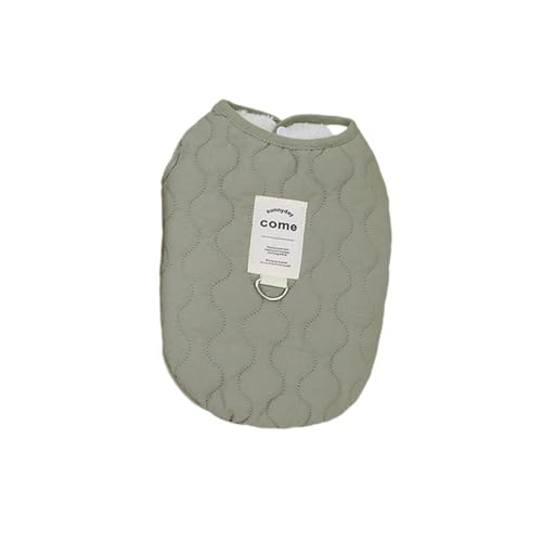 LMDO Winterweste für kleine und mittelgroße Hunde und Katzen, warme Baumwollkleidung, Welpen, Yorkie, Chihuahua, Malteser, Bulldogge, Bekleidung (12, XL) von LMDO