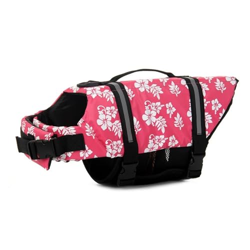 Sommer-Hundeschwimmweste, reflektierende Haustierkleidung, Welpen-Bademode, Hundeschwimmweste, Sicherheitsschwimmanzug, Hundezubehör (10, M-Anzug, 4,5–10 kg) von LMDO