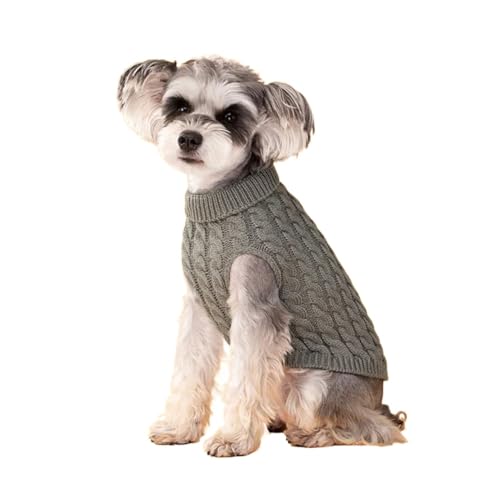 Warme Hundekleidung Strickkleidung für Hunde, Chihuahua-Pullover für kleine Hunde, Winterkleidung für Sphinx, Katze, Hundepullover für York (Farbe: 4, Größe: M) von LMDO
