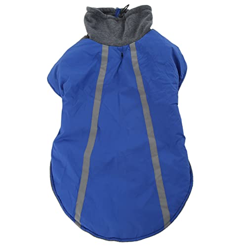 Reflektierend Dicke warme große Hundejacke Outdoor Spiel Haustierkleidung für den Winter (L) von LMHHMIN
