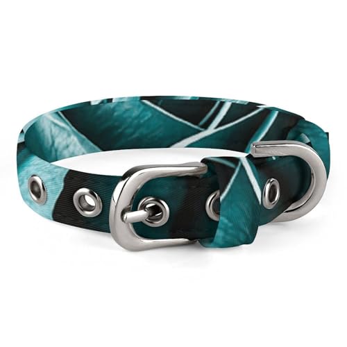 Safe Personalisiertes Hundehalsband, Blaugrün, Grau, Rose, verstellbares Haustierhalsband für mittelgroße und kleine Hunde und Katzen Safe Personalisiertes Hundehalsband, Blaugrün, Grau, Rose, verstellbares Haustierhalsband für mittelgroße und kleine Hunde und Katzen von LMHLDSC